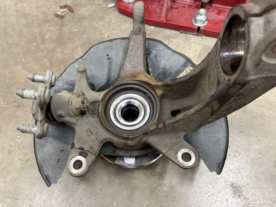 Replacing Wheel Bearing - Honda Civic