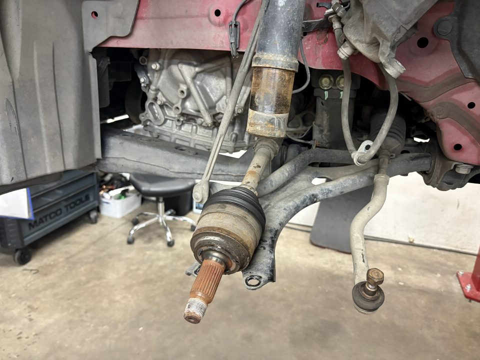 Replacing Wheel Bearing - Honda Civic